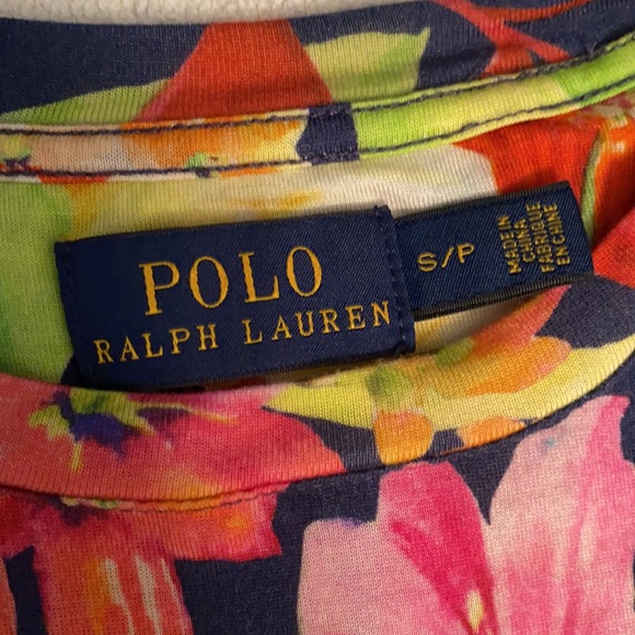 Polo Ralph Lauren flowered T-shirt dress - Picture 6 of 7